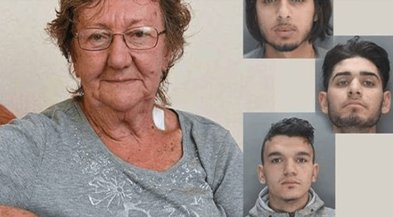 Upon approaching an ATM, three men quickly realize that their intended victim, a 77-year-old grandmother, is not the suitable target for their robbery.