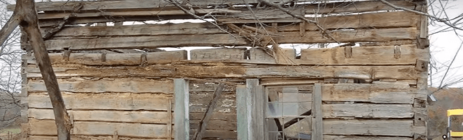 A dilapidated log cabin is purchased by a man for a mere $100, and he proceeds to perform an astonishing renovation on the property.