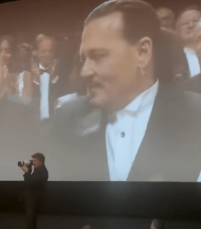 Johnny Depp’s new movie receives a heartfelt response as a seven-minute standing ovation leaves audiences deeply moved.