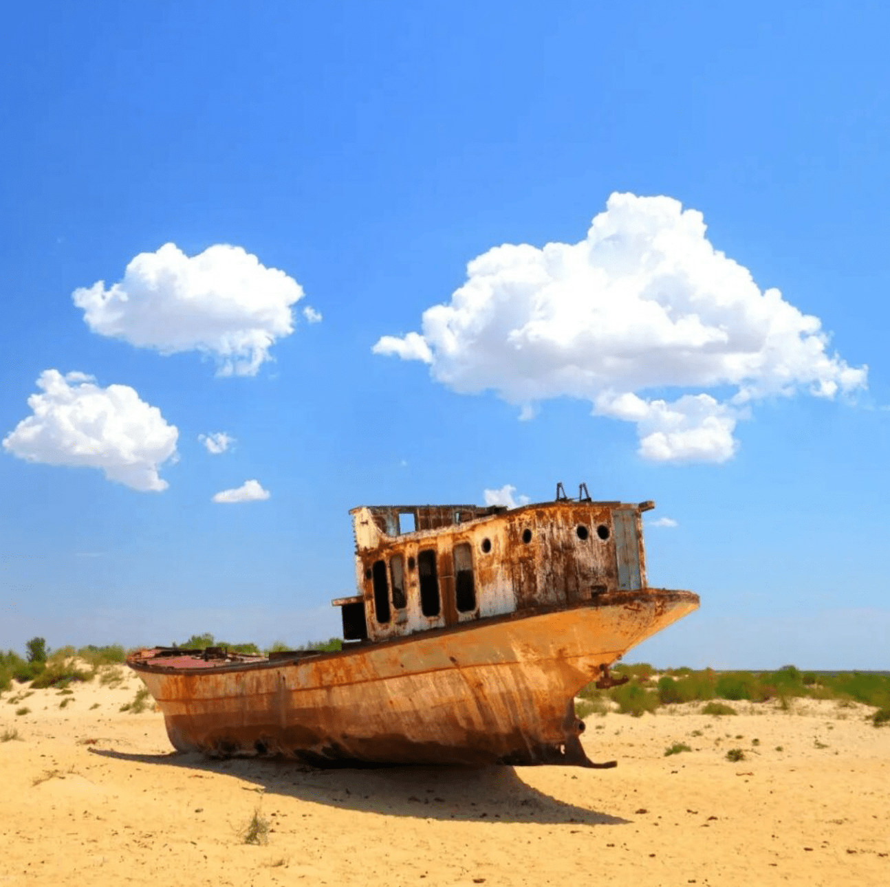 In Desert of Ghost Ships, the enigmatic disappearance of the Aral Sea is covered in detail.