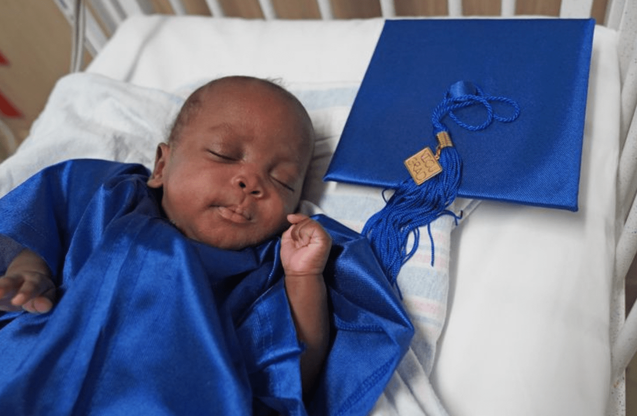 Baby ‘graduates’ from the NICU after a months-long stay who was born weighing 1 lb.