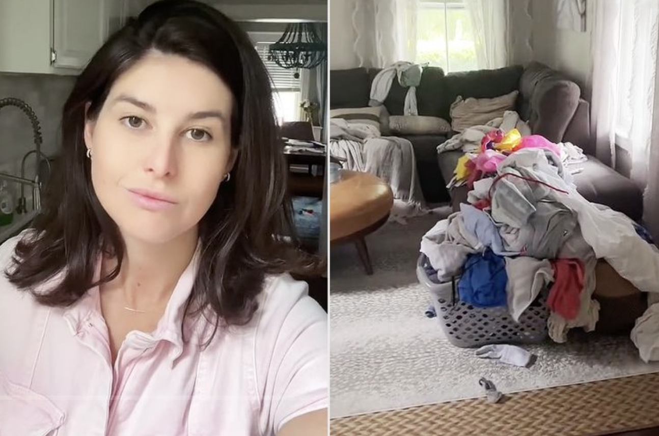 Mom Announces That She Is “Not Doing Any Housework” following her husband’s crude remark regarding her cleaning