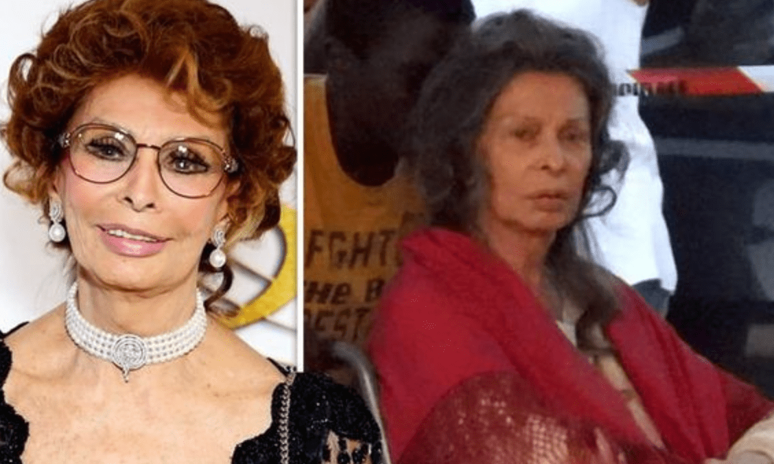 For a new movie, Sophia Loren, 84, is wheelchair-bound and feeble, and she is barely recognizable.