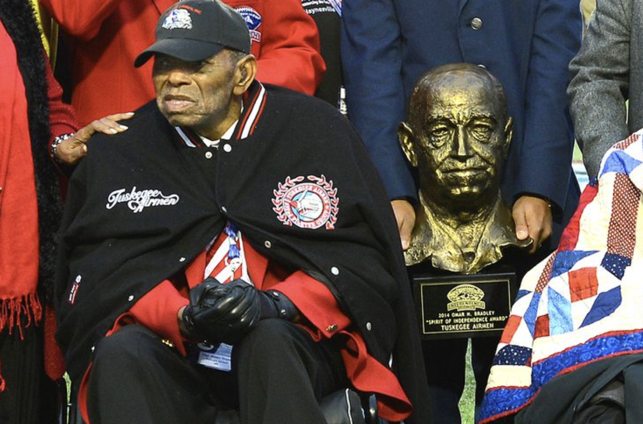 One of the last Tuskegee Airmen, Homer Hogues, died at the age of 96.