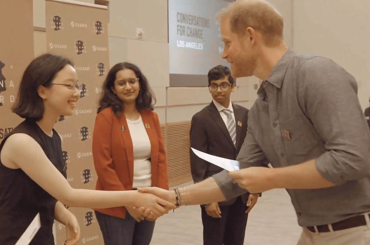 Prince William and Prince Harry Join Forces to Accept Award in Honor of Princess Diana