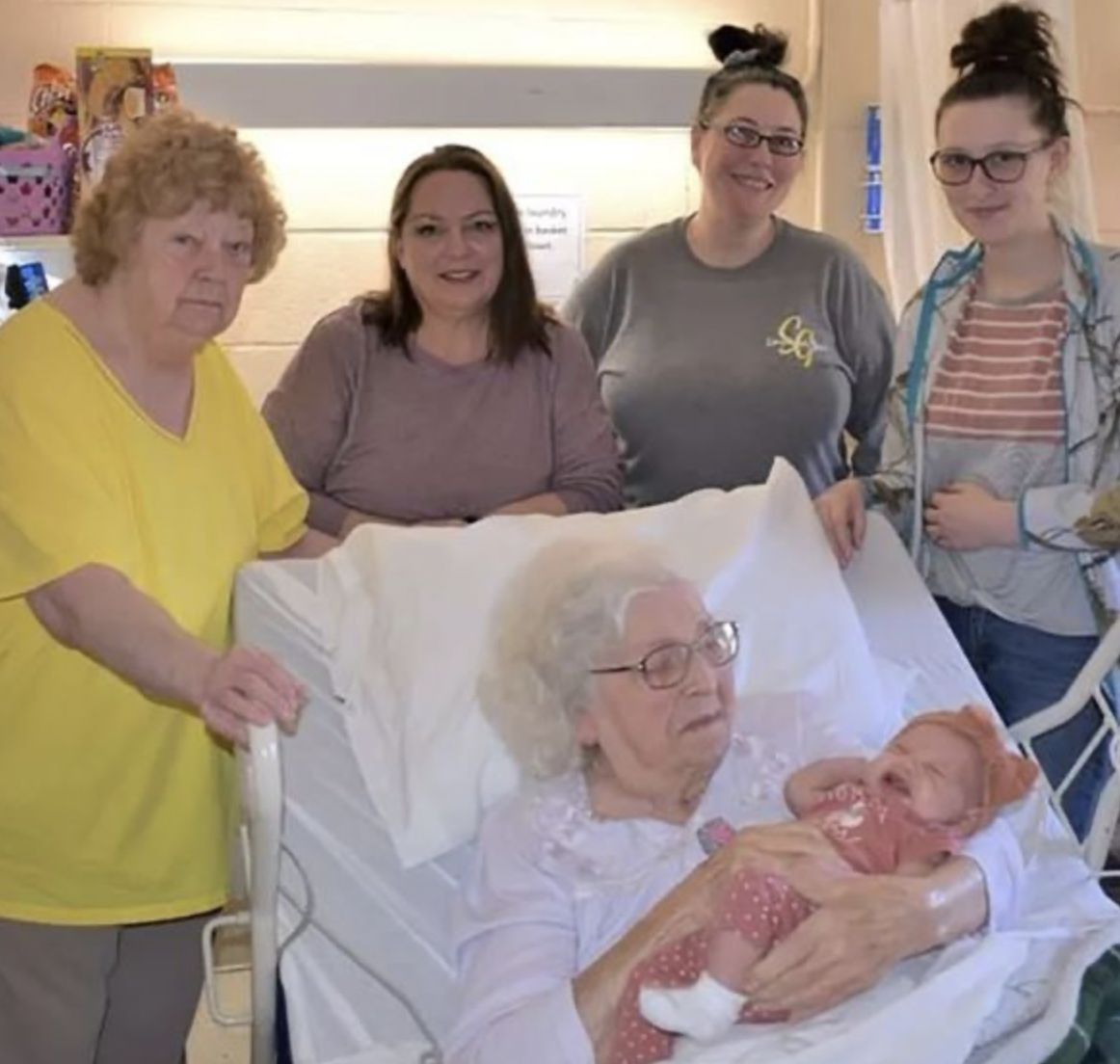 As they sit for a precious family portrait, six generations of ladies exclaim, “This One Was Special.”