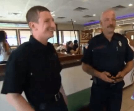 Firefighters change girl’s life after she pays their bill