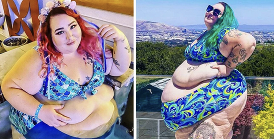 Critics who claimed a plus-size influencer made people uncomfortable when wearing a bikini are silenced