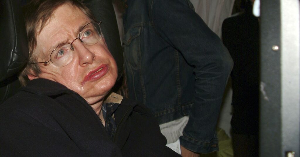 When asked if he believed in God, Stephen Hawking responded.