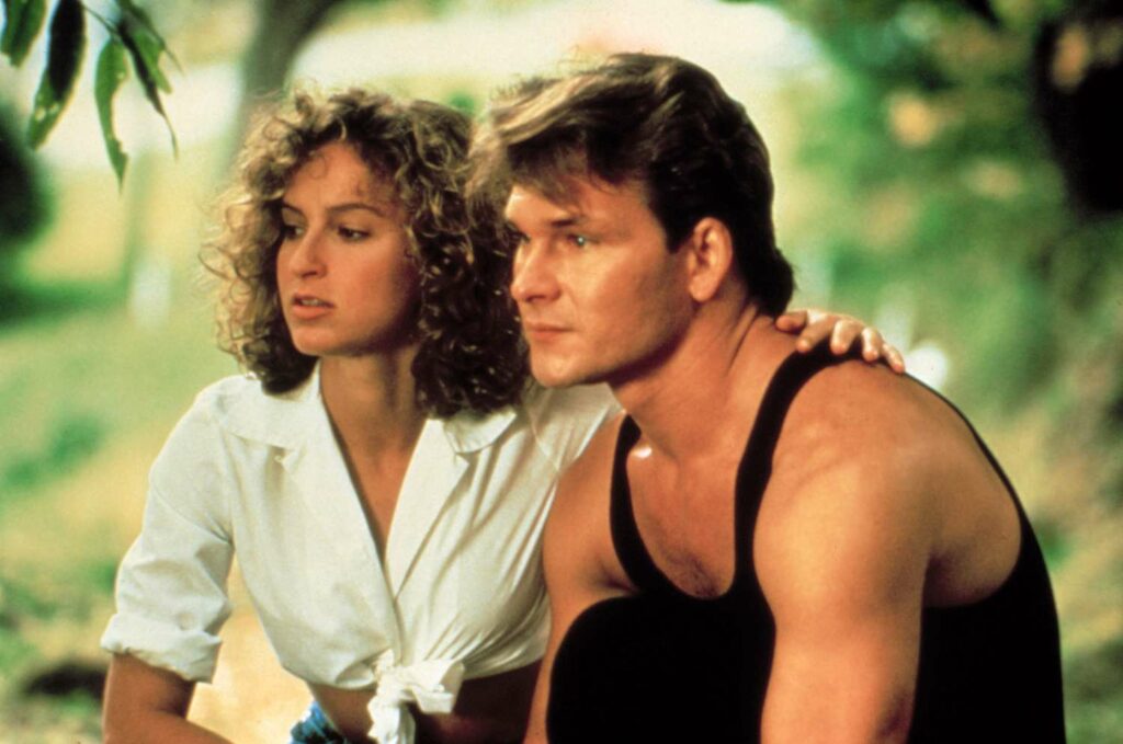 Jennifer Grey expresses her feelings about Patrick Swayze.