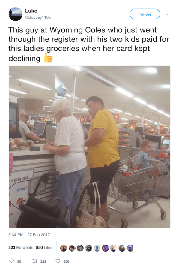 Kindness at the Grocery Store: One Man’s Inspiring Act of Generosity