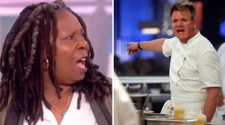 Gordon Ramsay Fires Whoopi Goldberg From His Restaurant and Bans Her Forever