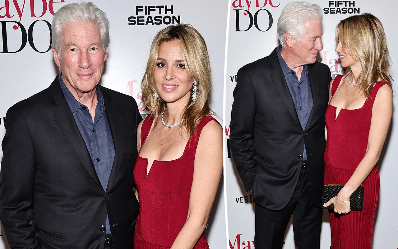 Richard Gere and Alejandra Silva: A Love Story on the Red Carpet