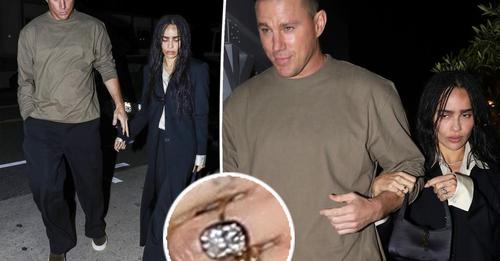 Zoë Kravitz Flaunts Stunning Engagement Ring on Dinner Date with Channing Tatum