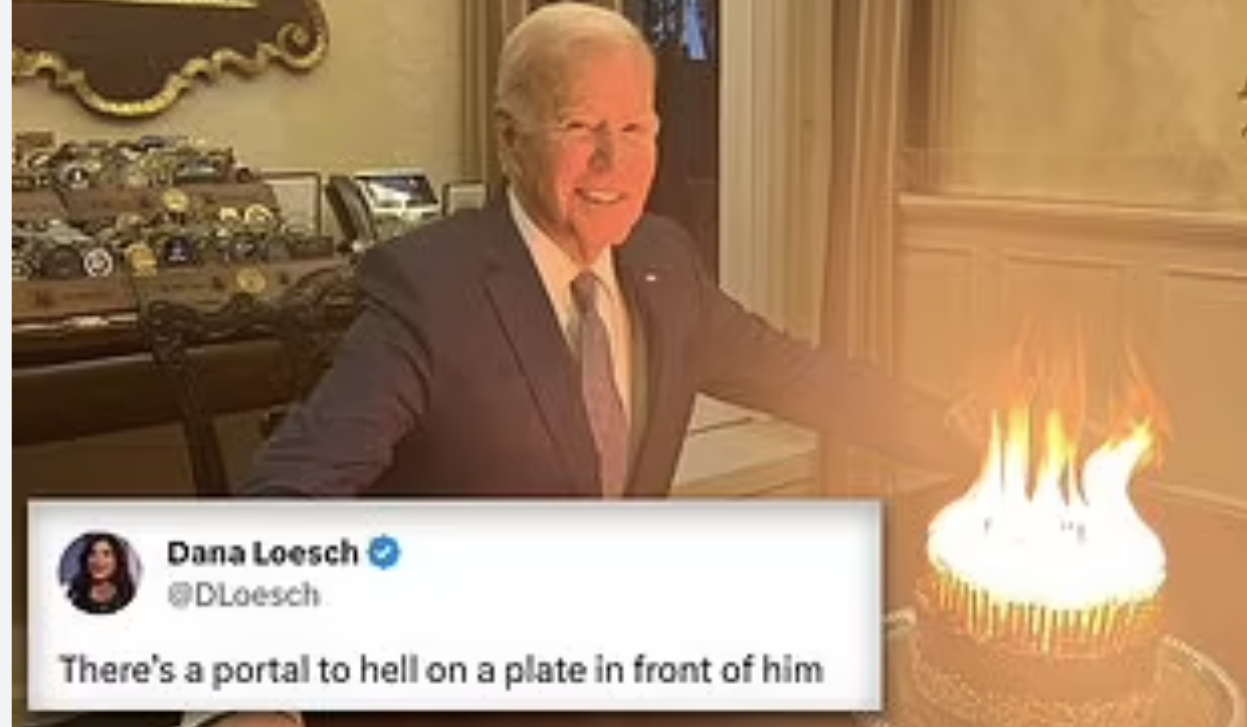 Joe Biden Celebrates 81st Birthday with Flaming Cake: A Memorable Moment or Fodder for Mockery?