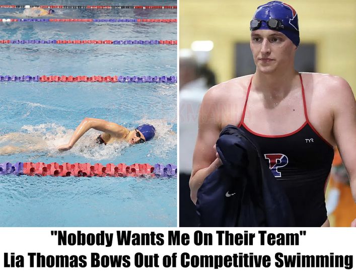 Lia Thomas Withdraws from Competitive Swimming, Sharing Her Struggles