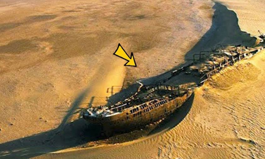 Shipwreck Discovery in the Namib Desert