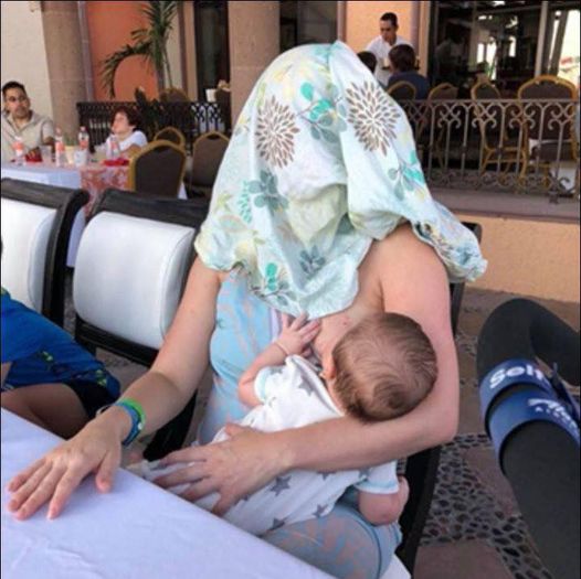 A Creative Response to Public Breastfeeding Criticism