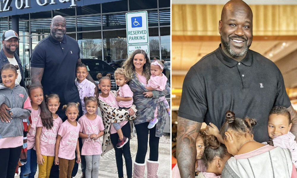 Shaq Surprises Family of 11 with Cars and More!