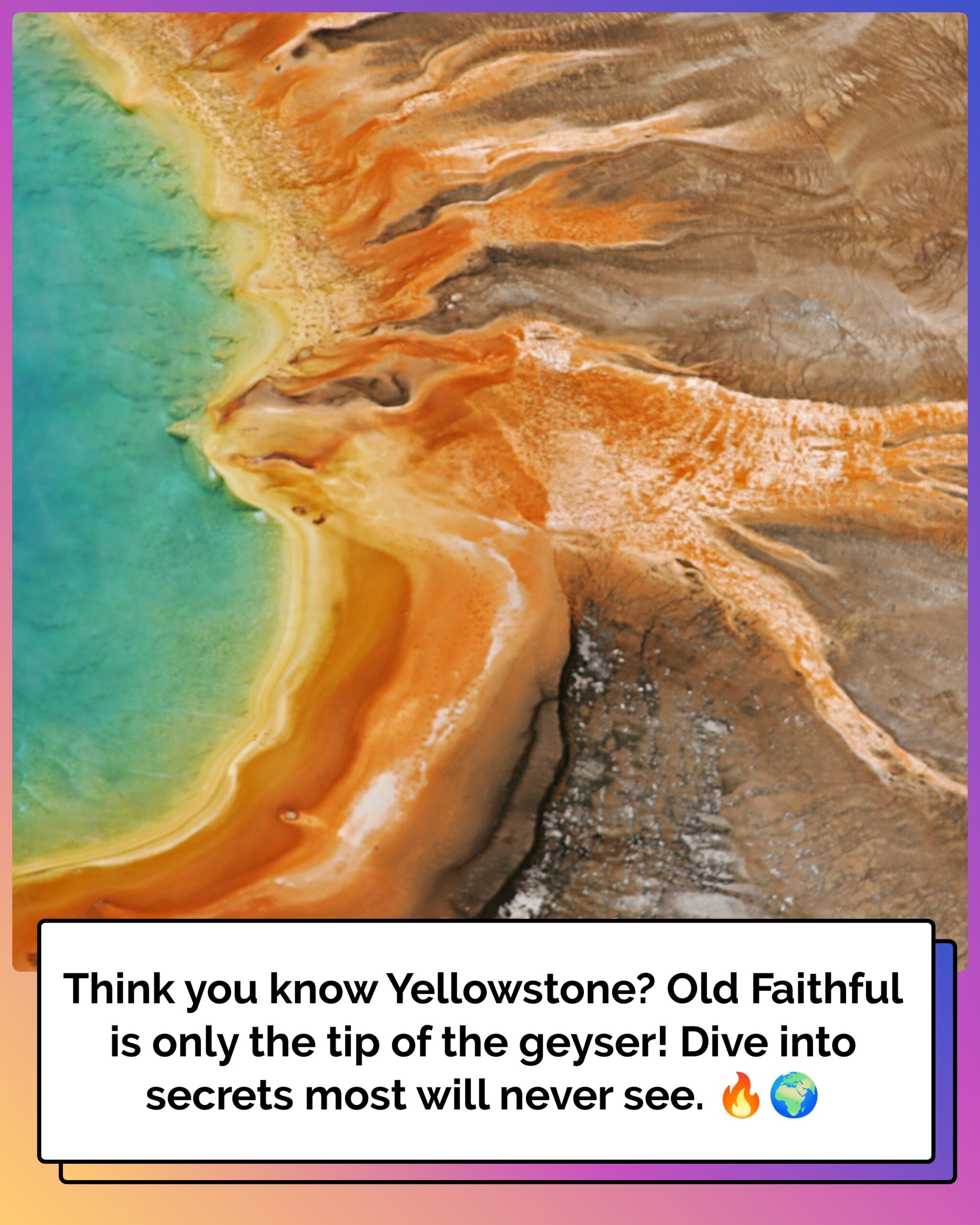 Old Faithful is โjust a tiny fractionโ of Yellowstone National Park: What you donโt know